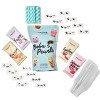 Thoughtfully, Mini Boba Pearl Milk Tea Party Set, Makes 16 Tasting Portions of Bubble Tea, Includes 4 Flavors, Cups, Lids, Straws, & Stickers - 3 of 4