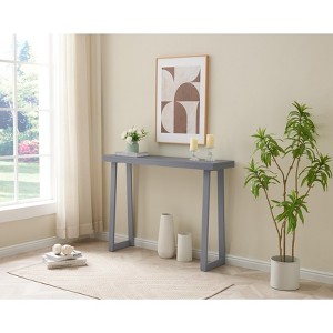 Kings Brand Furniture – Claude Console Table, Modern Entryway Table with Sleek Design for Hallway, Living Room, or Behind Sofa - 1 of 3