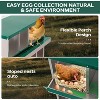 Coucheta Chicken Nesting Boxes - Available in Multiple Styles (Bracket Leg/Two-Tier/Wall Mount) & Compartments (6/8/10) for Easy Egg Collection. - 4 of 4
