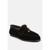Ohrid Suede & Faux Fur Flat Loafers - 2 of 4