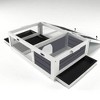 39.5" Wooden Tortoise House, Tortoise Habitat Reptile Cage, Small Animal Breeding Box Amphibians Enclosure Cage With Removable Waterproof Tray - 4 of 4