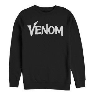 Men's Marvel Venom Film Bold Logo Sweatshirt - 1 of 3