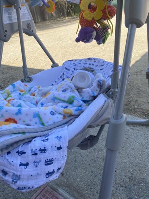 target graco slim spaces compact swing