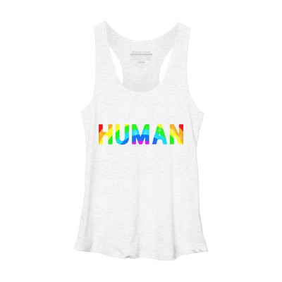 Design By Human Pride Rainbow By BetterThanLife Racerback Tank Top