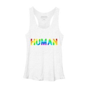 Design By Human Pride Rainbow By BetterThanLife Racerback Tank Top - 1 of 2