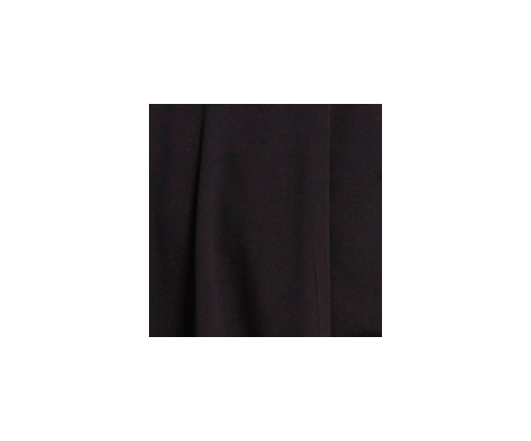 little black dress chanel 1926 Black Boxy Lace Crop Top