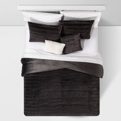 Whistler Faux Fur Comforter Set Collection Target