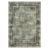 Area Rugs: Washable Non-Slip Floral Vintage Carpet, Foldable Low Pile Stain Resistant Rugs for Hallway, Living Room, Bedroom, Home, Camel - 2 of 4