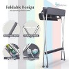 Babylicious Portable Baby Changing Table – Foldable with Wheels, Adjustable Height, Safety Belt & Large Storage Rack for Infants - 3 of 4