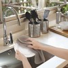PiccoCasa Waffle Weave Kitchen 100% Cotton Soft Absorbent Quick Drying Washing Dish Towels 4 Packs - 2 of 4