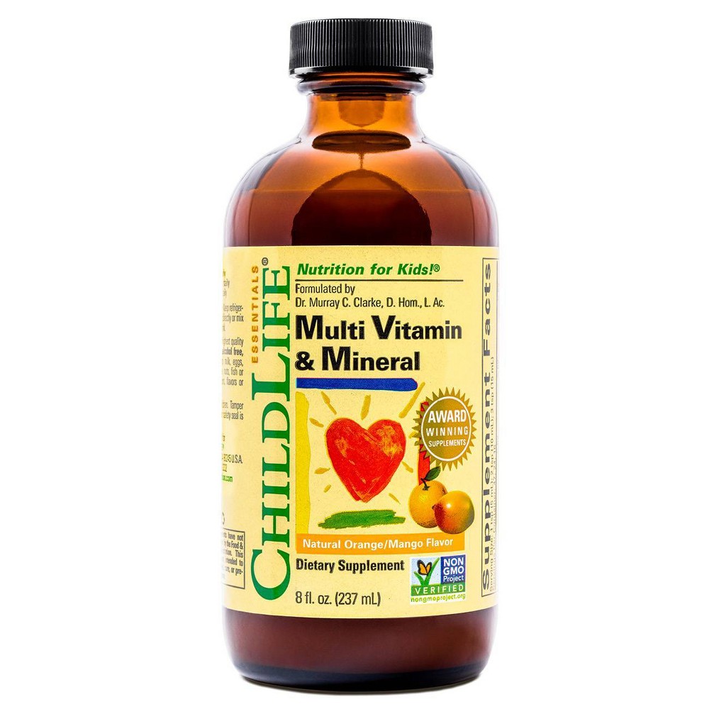 Photos - Vitamins & Minerals ChildLife Essentials Multivitamin & Mineral Liquid - 8 fl oz 