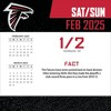 NFL Atlanta Falcons 2025 Box Calendar - 4 of 4