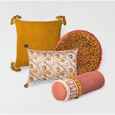 orange throw pillows target