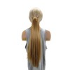 Unique Bargains Long Straight Hair Wig Hair Clips 21.65" Length 1 Pc - 3 of 4
