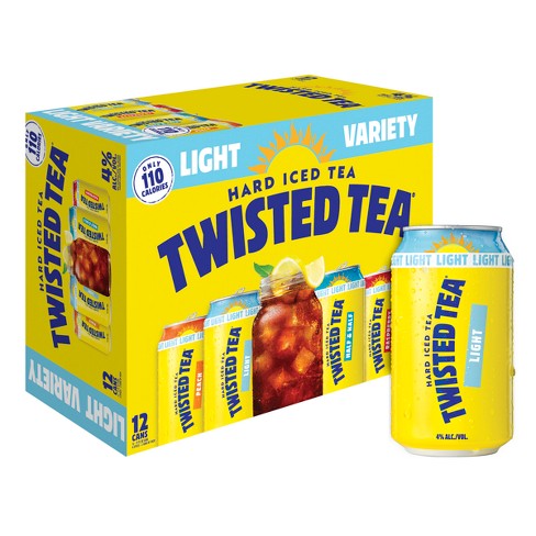 Twisted Tea Half and Half Hard Iced Tea - 12pk/12 fl oz Cans