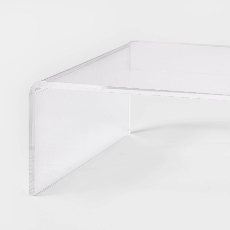 Acrylic Monitor Stand Clear - Threshold&#8482;, 4 of 5