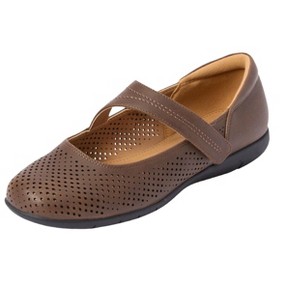 Comfortview Women's The Ezra Flat (Wide Widths Available) - 1 of 4