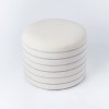 Lynwood Upholstered Round Cube - Threshold™ designed with Studio McGee - image 3 of 4