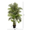 Nearly Natural 6-ft Areca Palm Artificial Tree - 3 of 4