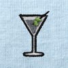 Dalix Mens Martini Cotton Tee - 2 of 4
