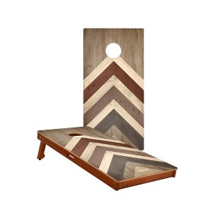 Skips Garage Terra Chevron All-Weather Cornhole Boards - 1 of 1