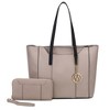 MKF Collection Dinah Light Weight Tote Bag with Wallet by Mia K - 2 of 4