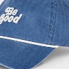 Men's Be Good Baseball Hat - Goodfellow & Co™ Blue - 4 of 4