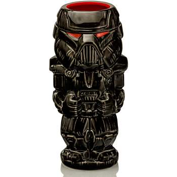 Beeline Creative Geeki Tikis Star Wars: The Mandalorian Dark Trooper Ceramic Mug | Holds 18 Ounce