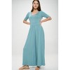 WEST K Women's Jana Short Sleeve Knit Jumpsuit - 3 of 3