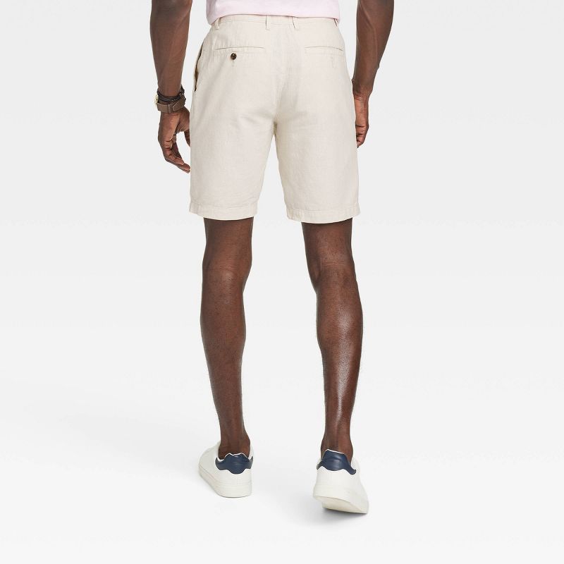 Men's Every Wear 9" Slim Fit Flat Front Chino Shorts - Goodfellow & Co™, 3 of 5