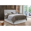 Glory Furniture Nova Faux Leather Upholstered Queen Headboard in Light Gray - 2 of 4