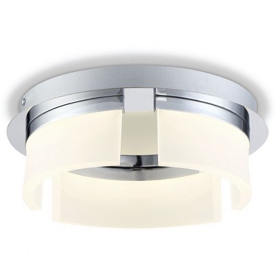 Eurofase Lighting Bria 1 - Light Flush Mount in  Chrome