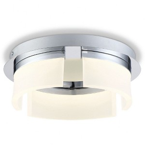 Eurofase Lighting Bria 1 - Light Flush Mount in  Chrome - 1 of 4