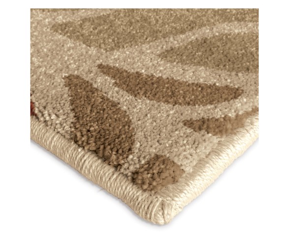 Beige Botanical Woven Area Rug - (7'10"X10'10") - Orian