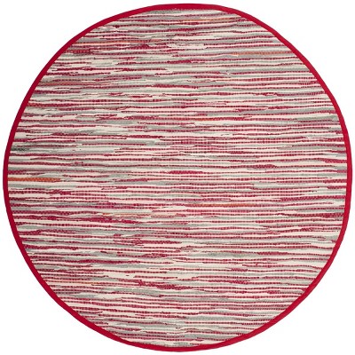 Rag Area Rug RAR129 Hand Woven Area Rug  - Safavieh