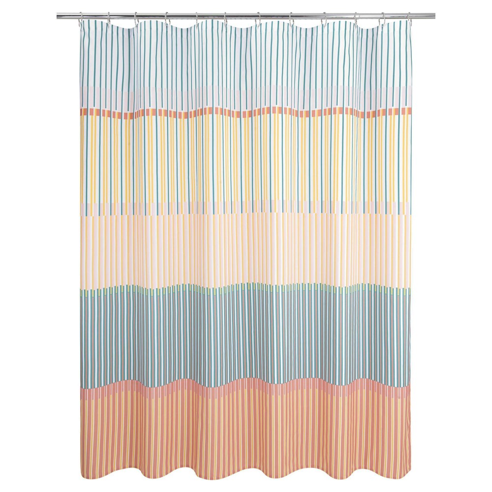 Photos - Shower Curtain Market Stripe  - Allure Home Creations