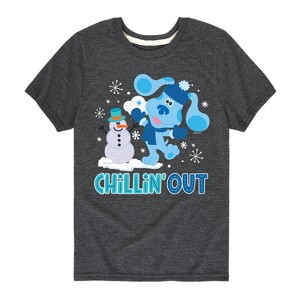 Boys' - Blue's Clues & You! - Chillin With My Snowmies Short Sleeve Graphic T-Shirt - 1 of 4