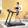 Folding Electric 3.5HP Treadmill With Incline Medium Running Machine Motorised LCD Gym 330lbs Folding Treadmill Power 14.8KM/H Running Fitness Machine - 2 of 4