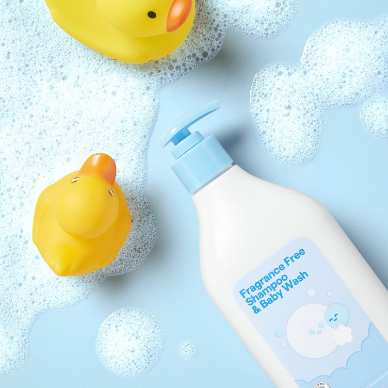 Baby Bath Wash and Shampoo - Fragrance Free - 20 fl oz - up &#38; up&#8482;, 3 of 9