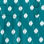tropical teal diamond geo