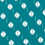 tropical teal diamond geo