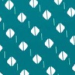 tropical teal diamond geo