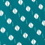tropical teal diamond geo