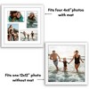 Americanflat 12x12 Collage Picture Frame - Fits Four 4x6 Photos or One 12x12 Picture - 4 of 4