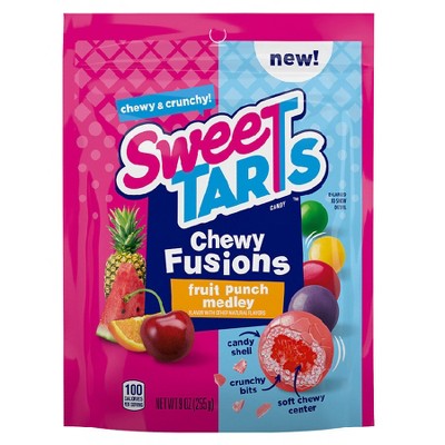 Sweetarts Chewy Fusions Fruity, 9 oz