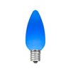 Novelty Lights C9 LED Plastic Ceramic (Opaue) Christmas Replacement Bulbs Dimmable 25 Pack - 2 of 4