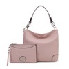 MKF Collection Viviana Vegan Leather Hobo Bag with Matching Wristlet by Mia K - 2 of 4