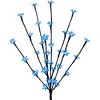 Northlight Set of 3 Pre-Lit Cherry Blossom Artificial Tree Branches 2.5' - Blue LED Lights - 4 of 4