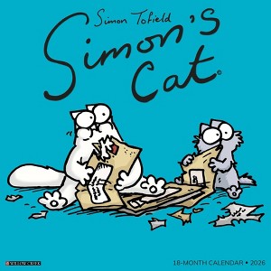 Willow Creek Press 2026 Simon's Cat Wall Calendar - 1 of 4