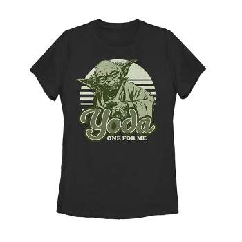 Women's Star Wars Valentine Yoda One for Me T-Shirt